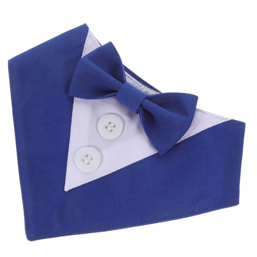 iplusmile Hundehalsband Mit Krawatte Für Hunde Halstuch Für Hochzeiten Geburtstagsfeiern Und Festlichkeiten Atmungsaktives von iplusmile