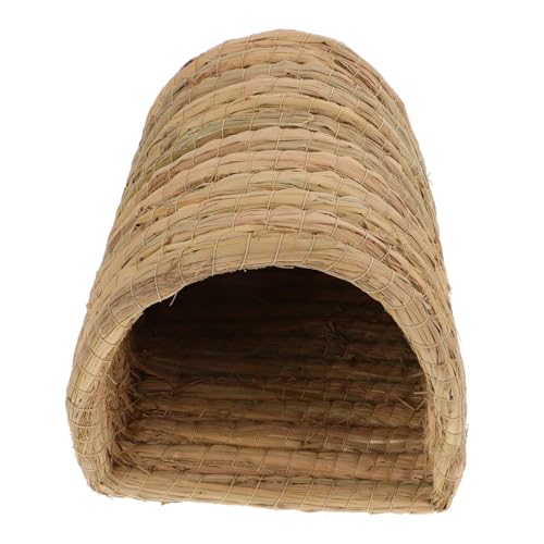 iplusmile Haustierbett aus Stroh Heu coop für klein Hamster Korb aus Strohgeflecht Hühnernest aus Stroh geflochtenes Nest Haustier schlafhaus Haustiernest gewebtes Nest Green iplusmile Haustierbett aus Stroh Heu coop für klein Hamster Korb aus Strohgeflecht Hühnernest aus Stroh geflochtenes Nest Haustier schlafhaus Haustiernest gewebtes Nest Green von iplusmile