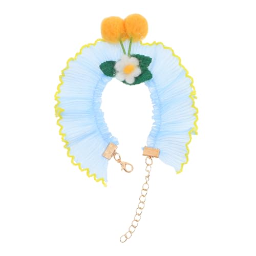iplusmile Haustierhalsband Pet Bib für Halstuch für katzenhalsband Niedliches Katzenzubehör dekorativer Haustierschal Haustier-Schal- Katze Labor Polyester von iplusmile