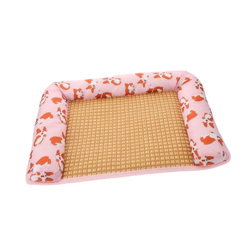 iplusmile Haustiermatte Kühlkissen für Haustiere Hunde Kühlung drinnen halten Hund Coole Matte Bequemes Haustiernest Katzenschlafmatte Katzenbett Hund kühlende schlafmatte PP-Baumwolle Rosa iplusmile Haustiermatte Kühlkissen für Haustiere Hunde Kühlung drinnen halten Hund Coole Matte Bequemes Haustiernest Katzenschlafmatte Katzenbett Hund kühlende schlafmatte PP-Baumwolle Rosa von iplusmile