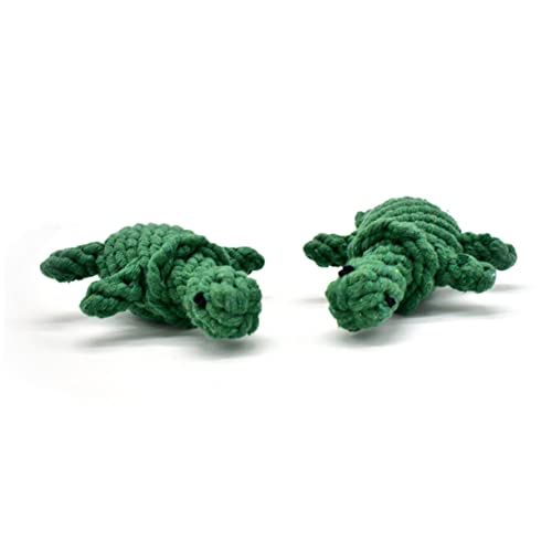 iplusmile Molar Toy Dog Kauspielzeug Baumwolle Grünes Schildkröten-Design Fördert Zahnpflege Und Spielspaß Für Haustiere Langeweile Und Zerstörungsverhalten iplusmile Molar Toy Dog Kauspielzeug Baumwolle Grünes Schildkröten-Design Fördert Zahnpflege Und Spielspaß Für Haustiere Langeweile Und Zerstörungsverhalten von iplusmile