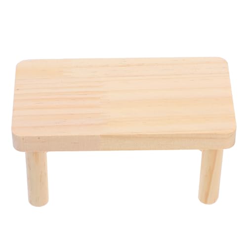 iplusmile Holz Hamster Spielplatz Für Kleine Haustiere Mehrstöckige Kletterplattform Für Meerschweinchen Und Ratten Und Robust Für Käfigzubehör von iplusmile