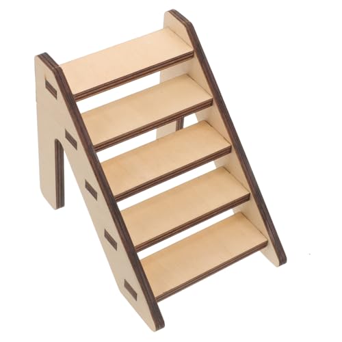 iplusmile Holzleiter Für Hamster Und Meerschweinchen Sicherheitsleiter Aus Natürlichem Holz Klettern Spielzeug Robust Und Praktisch Für Kleintiere Zum Spielen Und Training von iplusmile