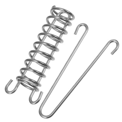 iplusmile Hundeleine Feder Mit Ruckdämpfung Robuste Edelstahl Hundeleine Für Große Rassen Zugkraft Für Outdoor-aktivitäten Und Vielseitig Einsetzbar Als Spannfeder Für Zelte Und Mehr von iplusmile