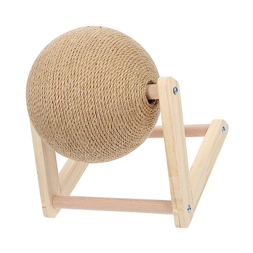 iplusmile Katzenspielzeug Indoor-Kratzer Für Katzen Mittelgroß L-B Katzendurchmesser Trainingskratzer Für Kugelklaue Haustierspielzeug In Holzform Kletterball Kätzchen Natürliches Kratzholz iplusmile Katzenspielzeug Indoor-Kratzer Für Katzen Mittelgroß L-B Katzendurchmesser Trainingskratzer Für Kugelklaue Haustierspielzeug In Holzform Kletterball Kätzchen Natürliches Kratzholz von iplusmile