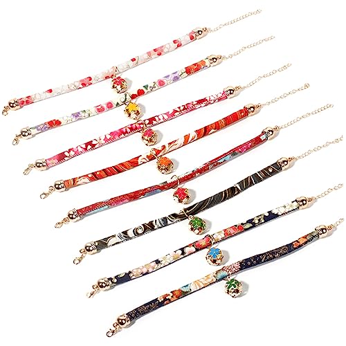 iplusmile Verstellbares Katzen Und Hundehalsband Mit Kreativem Blumenmuster Und Glocke Für Mittelgroße Haustiere Bequem Und Anpassbar Für Mehr Stil Und Komfort von iplusmile