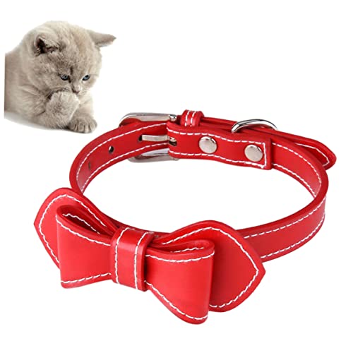iplusmile Pu Hundehalsband Mit Schleifen-Design Verstellbares Langlebiges Für Und Hunde Stilvolles Zubehör Für Haustiere Für Und Alltag iplusmile Pu Hundehalsband Mit Schleifen-Design Verstellbares Langlebiges Für Und Hunde Stilvolles Zubehör Für Haustiere Für Und Alltag von iplusmile