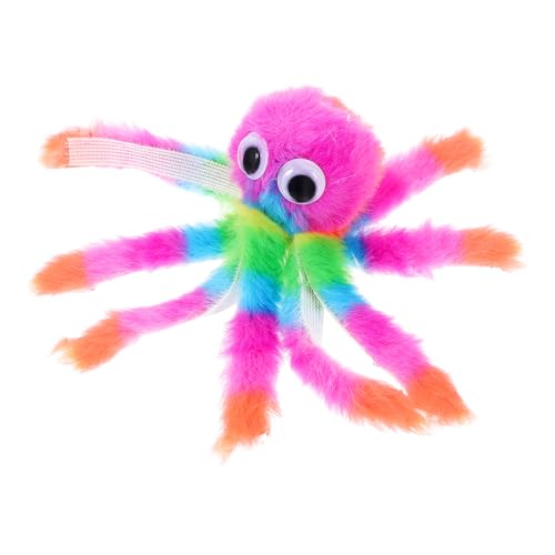 iplusmile Plüsch Octopus Hundespielzeug Interaktives Kauspielzeug Für Katzen Und Hunde Und Buntes Pet Toy Und Fördert Die Kauverhalten von iplusmile