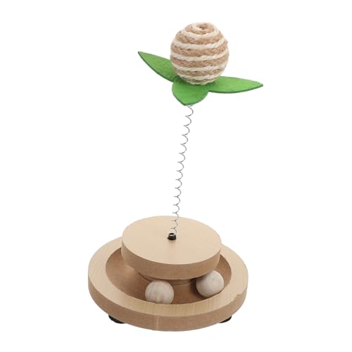 iplusmile Katzenspielzeug Sisal Ball Katzenpflege Katzen beschäftigung Kratzspielzeug für Katzen Katzenfreundliche Spielsachen Teaser für Haustier Kätzchen von iplusmile
