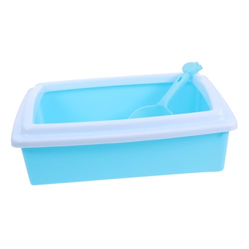 iplusmile Offene Katzenstreu Toilette Mit Scoop Halboffene Katzentoilette Tragbar Und Auslaufsicher Für Kätzchen Und Kleine Katzen Für Enge Räume iplusmile Offene Katzenstreu Toilette Mit Scoop Halboffene Katzentoilette Tragbar Und Auslaufsicher Für Kätzchen Und Kleine Katzen Für Enge Räume von iplusmile