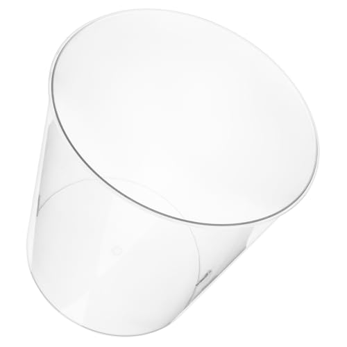 iplusmile Klarer Kunststoff Fischtank Rundes Aquarium für Betta Fische Kompakt und Bruchsicher für Home Office und Desktop Dekoration Vielseitig Einsetzbar Fischschüssel von iplusmile