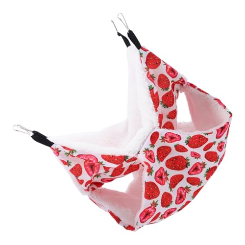 iplusmile Hamster Hängematte Für Kleintiere Bequeme Und Warme Schlafnest-hängematte Fleece Für Hamster Chinchillas Und Andere Nager Doppellagig Platzsparend iplusmile Hamster Hängematte Für Kleintiere Bequeme Und Warme Schlafnest-hängematte Fleece Für Hamster Chinchillas Und Andere Nager Doppellagig Platzsparend von iplusmile