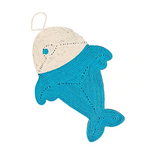 iplusmile Kratzmatte Fischform Sisal Kratzpad für Kätzchen Multifunktionale Spielmatte Atmungsaktiv und Bequem Katzenzubehör Kratzen iplusmile Kratzmatte Fischform Sisal Kratzpad für Kätzchen Multifunktionale Spielmatte Atmungsaktiv und Bequem Katzenzubehör Kratzen von iplusmile