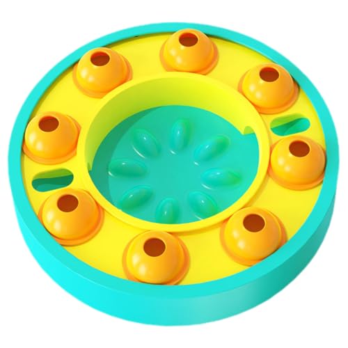 iplusmile Langsames Essen Behandeln Puzzlespielzeug Anregend Futterspender Leckerli-Spender Für Hunde Suchen Klein Puzzle-Feeder Rostfrei Züchten Welpen-Feeder-Spiele Hundepuzzle Plastik von iplusmile