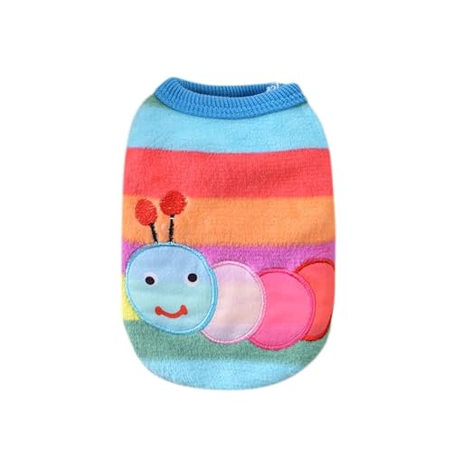 iplusmile Flanell Hundepullover: Warme Ärmellos Pullover für Kätzchen und Welpen - XS Cartoon-Stickerei Weicher Hunde Sweater Mantel iplusmile Flanell Hundepullover: Warme Ärmellos Pullover für Kätzchen und Welpen - XS Cartoon-Stickerei Weicher Hunde Sweater Mantel von iplusmile