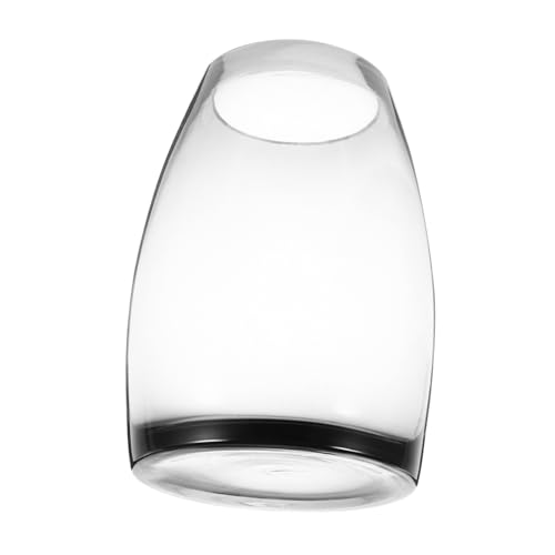 iplusmile Mikrolandschaftsvase Aus Glas Moos Mikrolandschaftsglas Glas Fischglasvase Aquarium Aquarium Pflanzenterrarium Empfindlicher Bett-Tank Tisch-Betta-Tank Terrarientopf Transparent von iplusmile