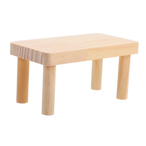 iplusmile Multifunktionale Hamster Holzplattform Stöckige Kletterplattform Für Kleine Haustiere Käfigspielzeug Aus Holz Hamsterspielzeug Für Hamster Und Andere Kleine von iplusmile