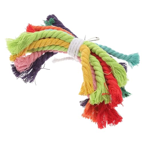 iplusmile Papagei Baumwollseil Kauspielzeug Vogelspielzeug Papagei Spielzeug Vogel Beißen Seil Vogel Seil Spielzeug iplusmile Papagei Baumwollseil Kauspielzeug Vogelspielzeug Papagei Spielzeug Vogel Beißen Seil Vogel Seil Spielzeug von iplusmile
