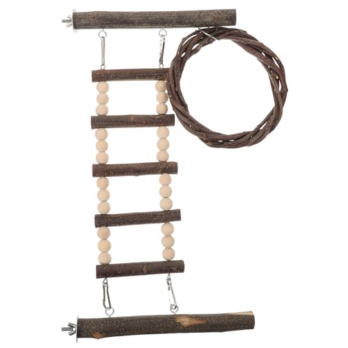 iplusmile Holzleiter Für Papageien Kletterleiter Spielzeug Für Vögel Interaktive Vogeltrainingsleiter Und Balance Für Kleine Mittelgroße Vögel iplusmile Holzleiter Für Papageien Kletterleiter Spielzeug Für Vögel Interaktive Vogeltrainingsleiter Und Balance Für Kleine Mittelgroße Vögel von iplusmile