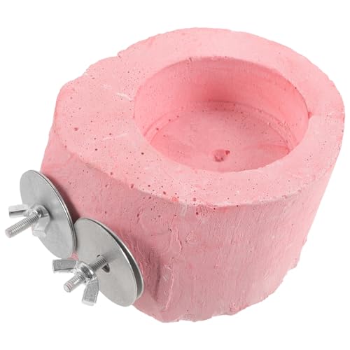 iplusmile Papageien Kauspielzeug Mit Molarstein Essbarer Futterbehälter Und Spielzeug Für Hamster Und Kleine Nager Fördert - Und Mentale von iplusmile