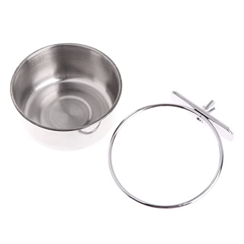 iplusmile Papageienfütterung Container Hundenapf im Freien Wassernapf für Hunde Wassernapf ohne Verschüttungen für Hunde Hundenäpfe Essen Futternapf für Haustiere Futternapf für Vögel Silver iplusmile Papageienfütterung Container Hundenapf im Freien Wassernapf für Hunde Wassernapf ohne Verschüttungen für Hunde Hundenäpfe Essen Futternapf für Haustiere Futternapf für Vögel Silver von iplusmile