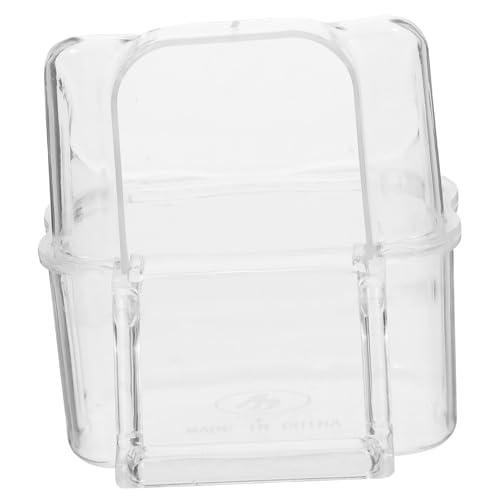 iplusmile Papageienkäfig Futterschüssel Transparente Externe Futterbox für Installieren und Robust für Wellensittiche und Andere Haustiere von iplusmile