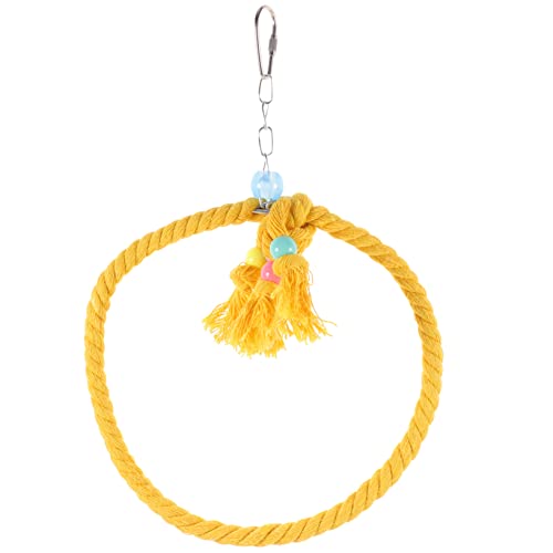 iplusmile Papageienringschaukel Papagei Kauen Schaukelspielzeug Für Papageien Vögel Stehen Stock Papagei Seil Spielzeug Vogelspielplatz Papageienständer Holz Halterung Langen Metall iplusmile Papageienringschaukel Papagei Kauen Schaukelspielzeug Für Papageien Vögel Stehen Stock Papagei Seil Spielzeug Vogelspielplatz Papageienständer Holz Halterung Langen Metall von iplusmile