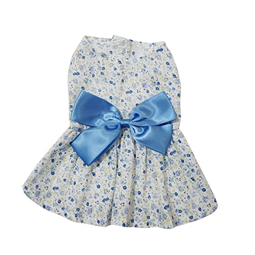 iplusmile Hundekleid Mit Blumenmuster Und Schleife Haustierrock Atmungsaktives Outfit Für Mittelgroße Hunde Partykleidung iplusmile Hundekleid Mit Blumenmuster Und Schleife Haustierrock Atmungsaktives Outfit Für Mittelgroße Hunde Partykleidung von iplusmile