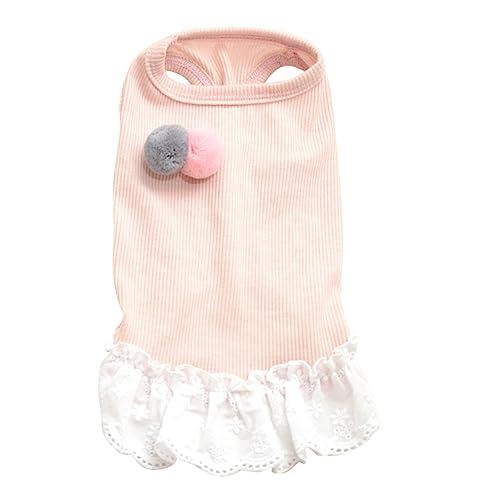 iplusmile Pet-Spitzenrock Rockkostüm Für Hund Pet Kleidung Rock Hundekleid Rosa von iplusmile