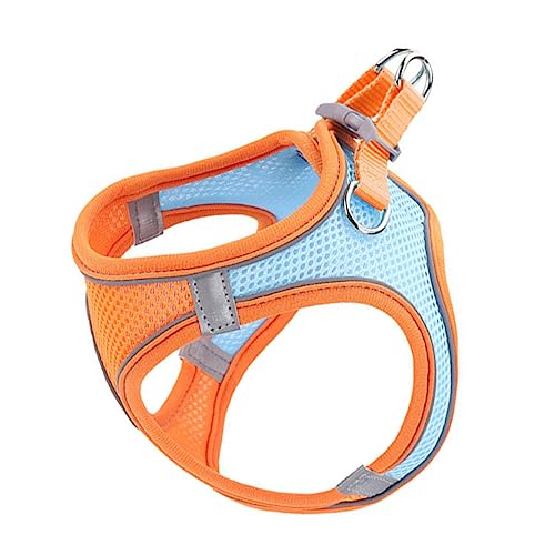 iplusmile Reflektierendes Katzengeschirr mit Leine Atmungsaktive und Ausbruchsichere Weste für Katzen und Kleine für Outdoor Aktivitäten von iplusmile