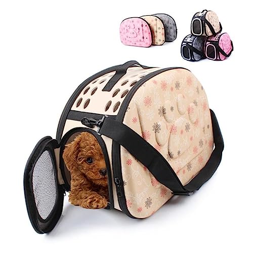 iplusmile Tragbare Haustiertasche Rücksack Reiserucksack Ranzen Reisetasche Für Haustiere Transportbox Für Haustiere Reisen Tragbar Koffer Hundetasche von iplusmile