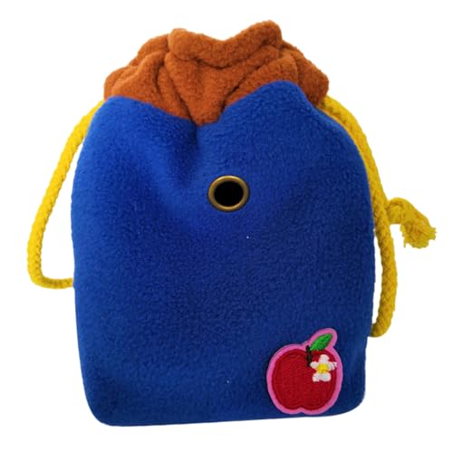iplusmile Reisetasche für Haustiere Sugar Glider Bonding Pouch Tasche für hundeleckereien Tasche mit Haustier Leichensack tiertransporttasche pet Backpack Hamsterträger Haustiertasche Blue von iplusmile