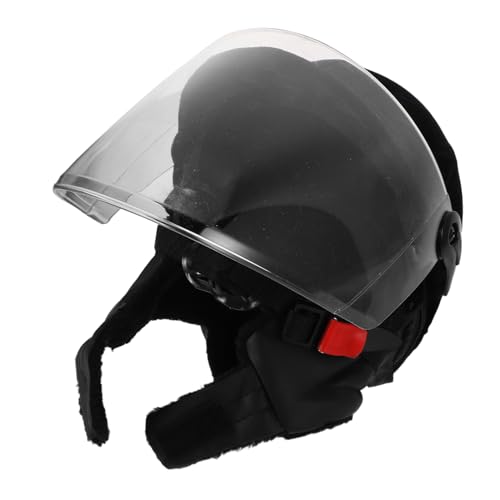 iplusmile Reithelm Winter Reitausrüstung Pferdehelmabdeckung Pferdezubehör Für Frauen Kleiner Helm, Um Pferde Zu Reiten Uv -Schutz Reiten Helfhelm Pferdehaube Plastik Black von iplusmile