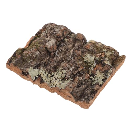 iplusmile Rinde Dekoration Schlangenbaumrinde Verstecken Hintergrundrinde Reptilienbaumrinde Aquariumdekorationen Zubehör Für Terrarien Rinde Terrarium Hintergrund Aquarium Bellt Dark Brown von iplusmile