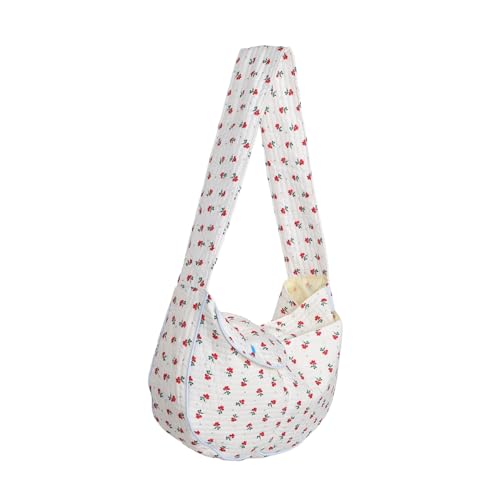 iplusmile Rucksack für Haustiere Tragetasche für Welpen kleine Hundetragetasche Haustiertragerucksack Katzentasche Katze mit Umhängetasche Cartoon-Schultertasche Hundetragerucksack Polyester von iplusmile