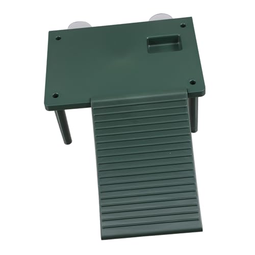 iplusmile Schildkröten-aalplattform Mit Saugnäpfen, Schwimmende Wasserschildkröten-Dock, Aquarium, Schildkrötenbecken, Dekorationen, Reptilien-kletterrampe, Reptilienversteck Für von iplusmile