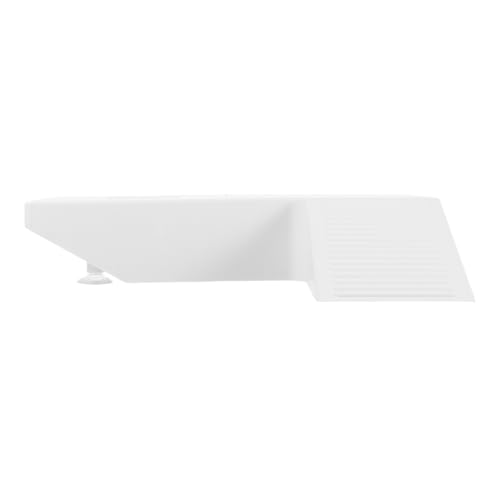 iplusmile Schildkröten-terrasse Reptilienterrasse Rampe Terrasse Zum Sonnenbaden Von Schildkröten Reptilien -terrassenzubehör Schildkrötenpanzer-reptil Wassertankrampe Weiß Abs von iplusmile