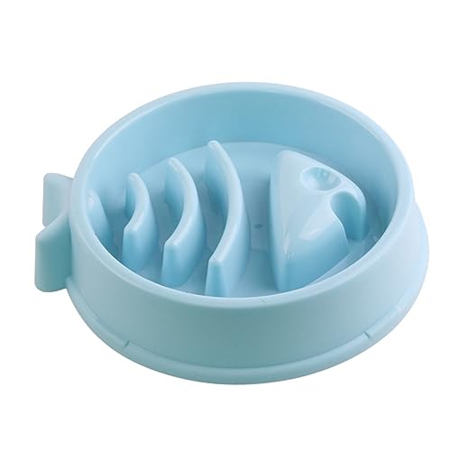 iplusmile Hundenapf Langsames Fressgeschirr Kreativer Futterspender Umweltfreundlichem Material Für Hunde Und Farbe Zufällig von iplusmile