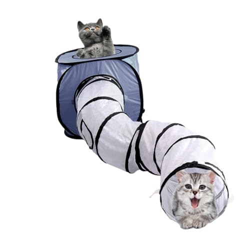 iplusmile Spielzeuge Spielzeug Für Haustiere Katzentunnel Tunnelspielzeug Für Katzen Katzenspielzeug Pet-Tube-Spielzeug Zelt Die Katze Faltbares Spielzeug von iplusmile