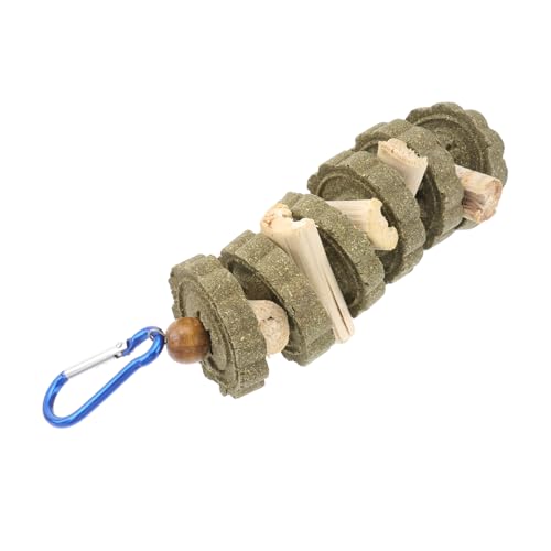 iplusmile Spielzeugmolar Zahnen Natürlich Nahrungssuche Kaninchen Klein Heu Kauen Zähneknirschspielzeug Für Hamster Backenzahn Beißen Hamster -kauspielzeug Green Graskuchen von iplusmile