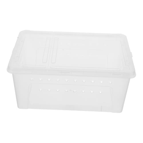 iplusmile Reptilien Schildkrötenzuchtbecken Froschkäfig Reptiliengehege Schlangenbox-behälter Reptilien-Terrarium Grillenhalter Zuchtbox Landschildkrötengehege Transparentes iplusmile Reptilien Schildkrötenzuchtbecken Froschkäfig Reptiliengehege Schlangenbox-behälter Reptilien-Terrarium Grillenhalter Zuchtbox Landschildkrötengehege Transparentes von iplusmile