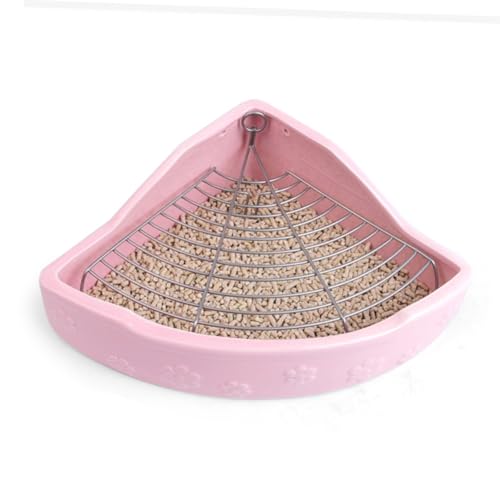 iplusmile Toilettenbecken für Haustiere drinnen Hase Schüsseln Wurf Bunny Pinchen luftrad Haustierpflege urin pet Supplies meerschweinchen Toilette Kaninchentoilette Haustierbedarf Rosa iplusmile Toilettenbecken für Haustiere drinnen Hase Schüsseln Wurf Bunny Pinchen luftrad Haustierpflege urin pet Supplies meerschweinchen Toilette Kaninchentoilette Haustierbedarf Rosa von iplusmile