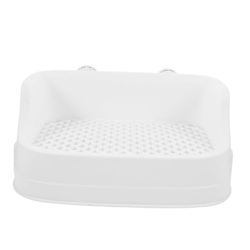 iplusmile Toilettenbox Mit Abnehmbarem Tablett Spritzwassergeschützt Langlebig Für Meerschweinchen Und Hasen Mühelos Zu Reinigen Warten von iplusmile
