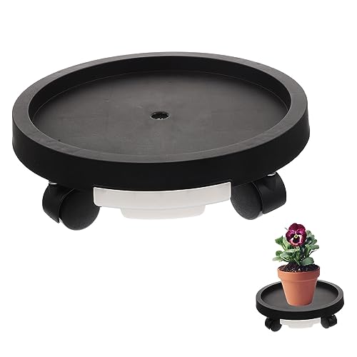 iplusmile Topfständer Mit Rollen Auf Rädern Pflanzentöpfe Im Freien Wasser Anlage Beweglich Pflanzenständer Handy, Mobiltelefon Steht Groß Blumentopf Basis Pflanzschale Pp Schwarz iplusmile Topfständer Mit Rollen Auf Rädern Pflanzentöpfe Im Freien Wasser Anlage Beweglich Pflanzenständer Handy, Mobiltelefon Steht Groß Blumentopf Basis Pflanzschale Pp Schwarz von iplusmile