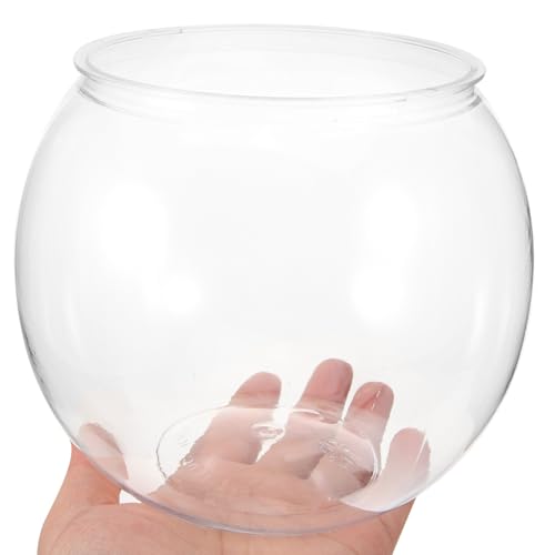iplusmile Transparente runde Aquarium-Blasen-Dekoration, großes Glas-Terrarium, Miniatur-Dekoration, Kunststoff, Goldfischschale, Tischplatte, Aquarium, runde Fischschale, Vase, Schreibtisch iplusmile Transparente runde Aquarium-Blasen-Dekoration, großes Glas-Terrarium, Miniatur-Dekoration, Kunststoff, Goldfischschale, Tischplatte, Aquarium, runde Fischschale, Vase, Schreibtisch von iplusmile