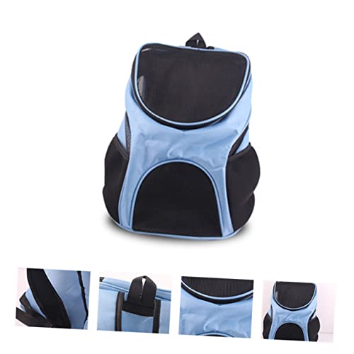iplusmile Transportbox für Katze pet Supplies haustierbedarf katzenrucksack Dog Carrier Backpacks Dog Backpack Katzentransporter Aufbewahrungstasche für Hunde Haustiertasche Blue von iplusmile