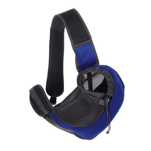 iplusmile Transportboxen Für Haustiere Reisen Kreuzen Schulter Klein Kreuzkörpertasche Einzelne Umhängetasche Haustierbedarf Blue von iplusmile