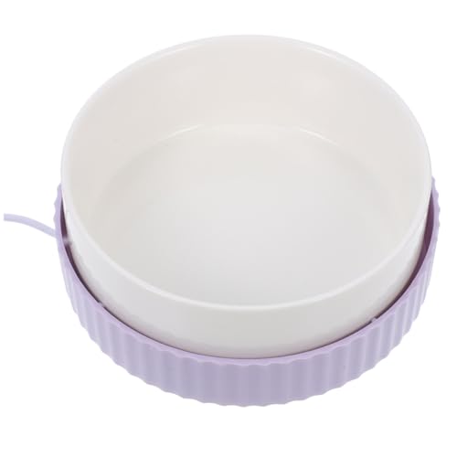 iplusmile Trinknapf mit konstanter Temperatur Beheizter Hundenapf Thermostatischer Wasserspender für Haustiere beheizte Tränke für Hunde erhitzte Schüssel Keramik Violet iplusmile Trinknapf mit konstanter Temperatur Beheizter Hundenapf Thermostatischer Wasserspender für Haustiere beheizte Tränke für Hunde erhitzte Schüssel Keramik Violet von iplusmile