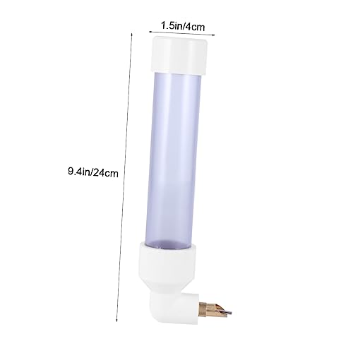 iplusmile Trinkwasser Wasserkocher Vogeltränke Vögel Trinker Getränke Papagei wasserflasche Water Bottle Automatisches Trinken von Haustieren Automatischer Wasserspender für Haustiere Blue von iplusmile