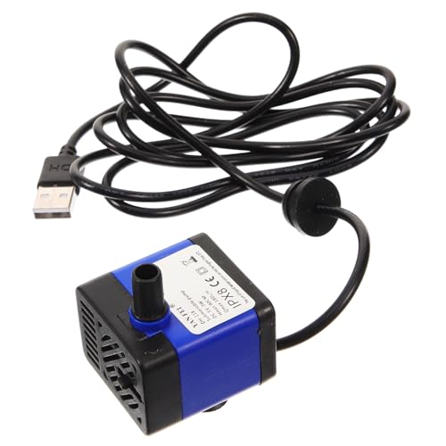 iplusmile USB Tauchwasserpumpe Für Fischteich Und Aquarien Wasserpumpe Leise Und Energieeffizient Für Kleine Teichanlagen von iplusmile